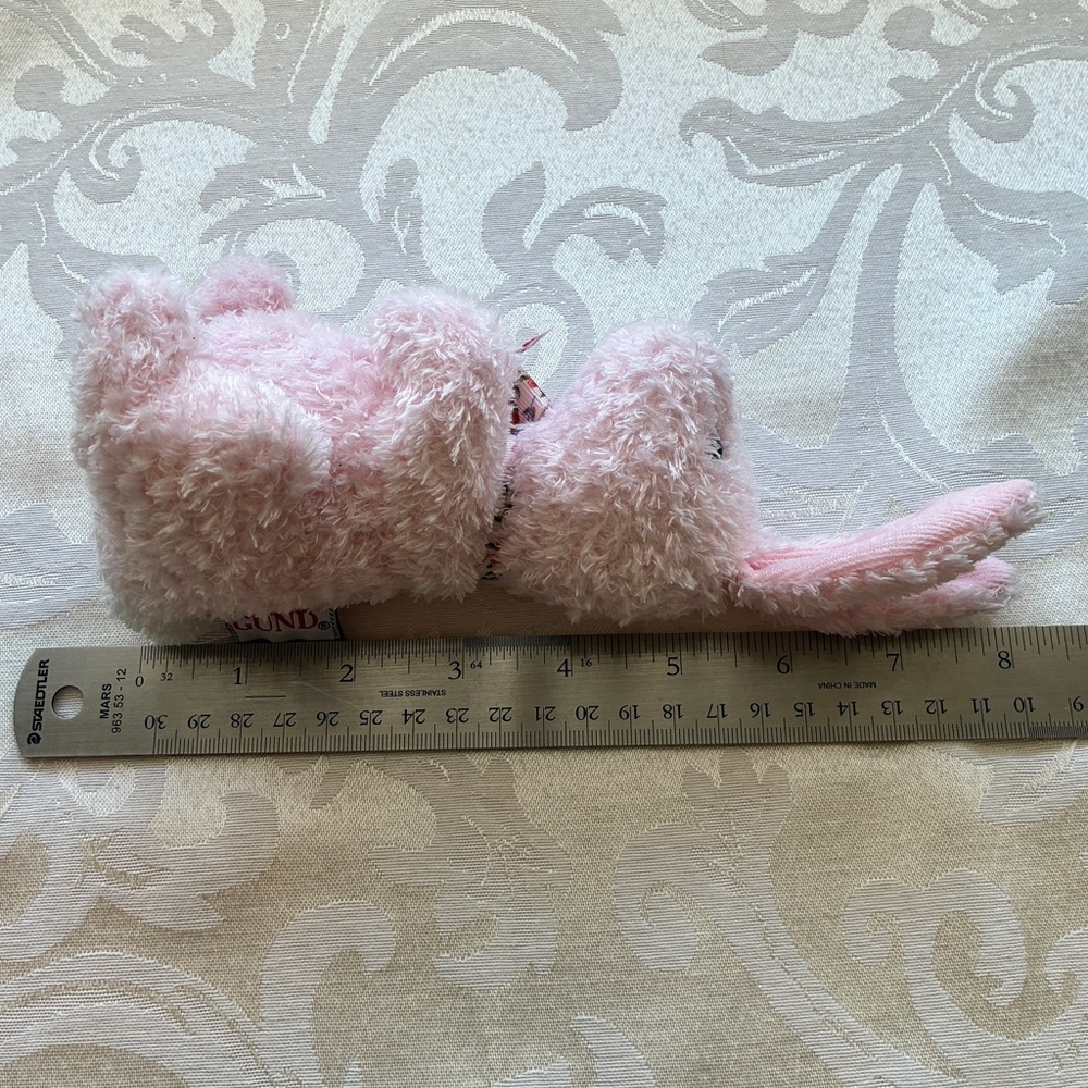 Gund Plush Bunny Rabbit "Bunnsy" Style 36002 Light Pink - Picture 13 of 13